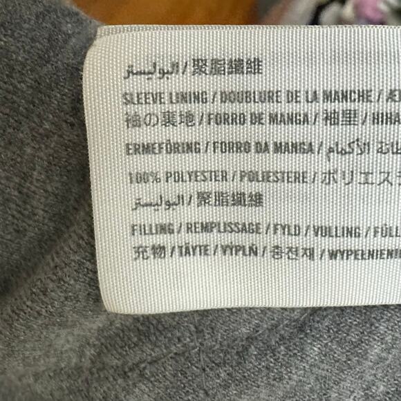 Hollister Jacket Men Padded Snap Buttons Polo Shirt Size Medium‎ Blue - Picture 8 of 10